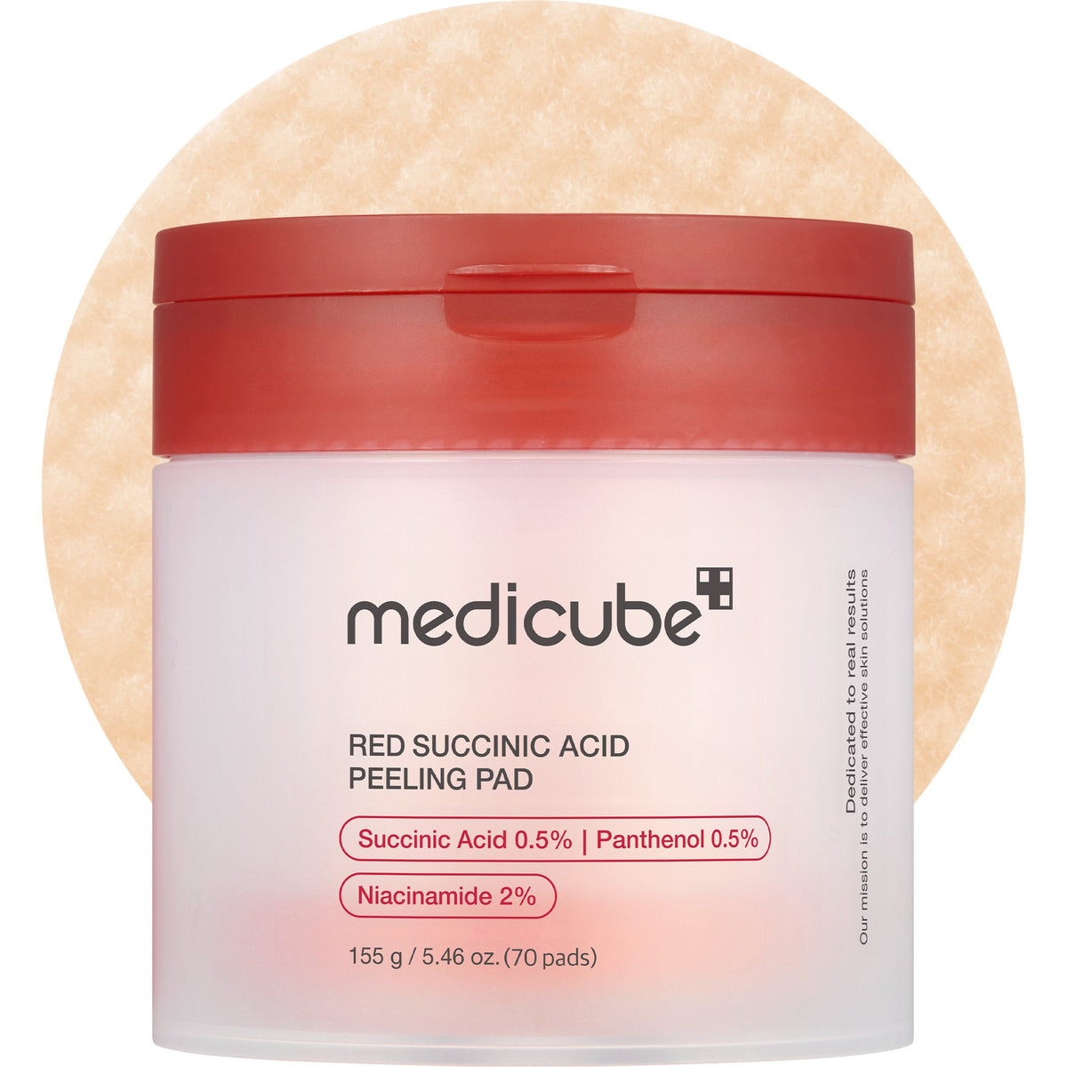 Red Succinic Acid Panthenol Pads Z9