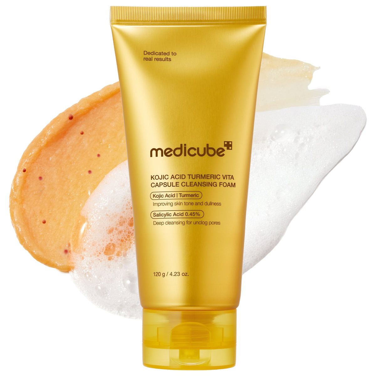 Kojic Acid Turmeric Vita Capsule Foam Cleanser X2