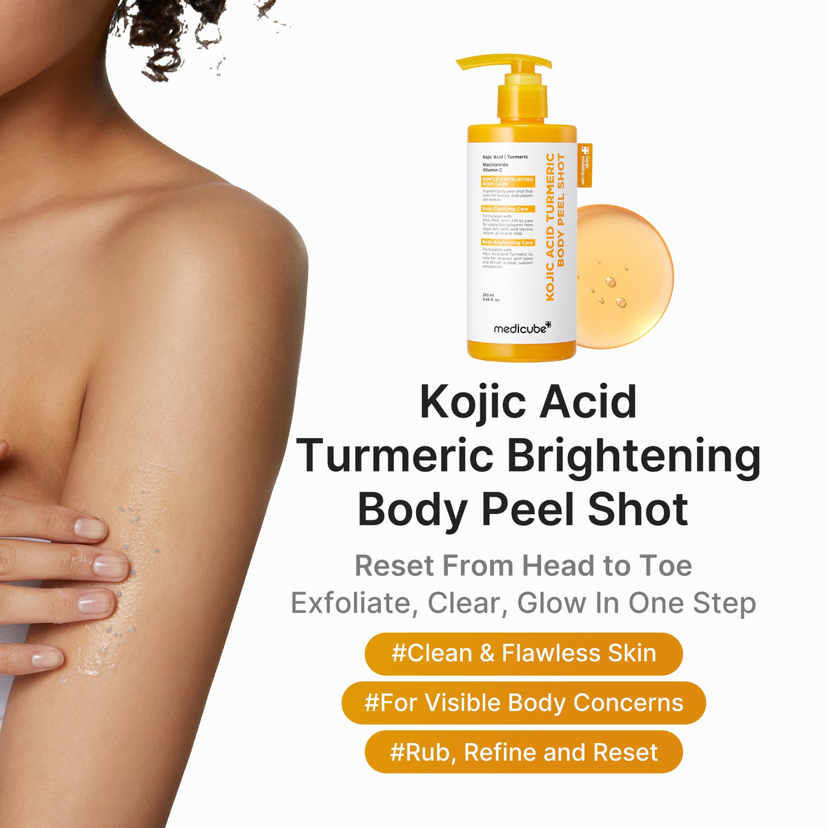 Kojic Acid Turmeric Body Peel Shot P6