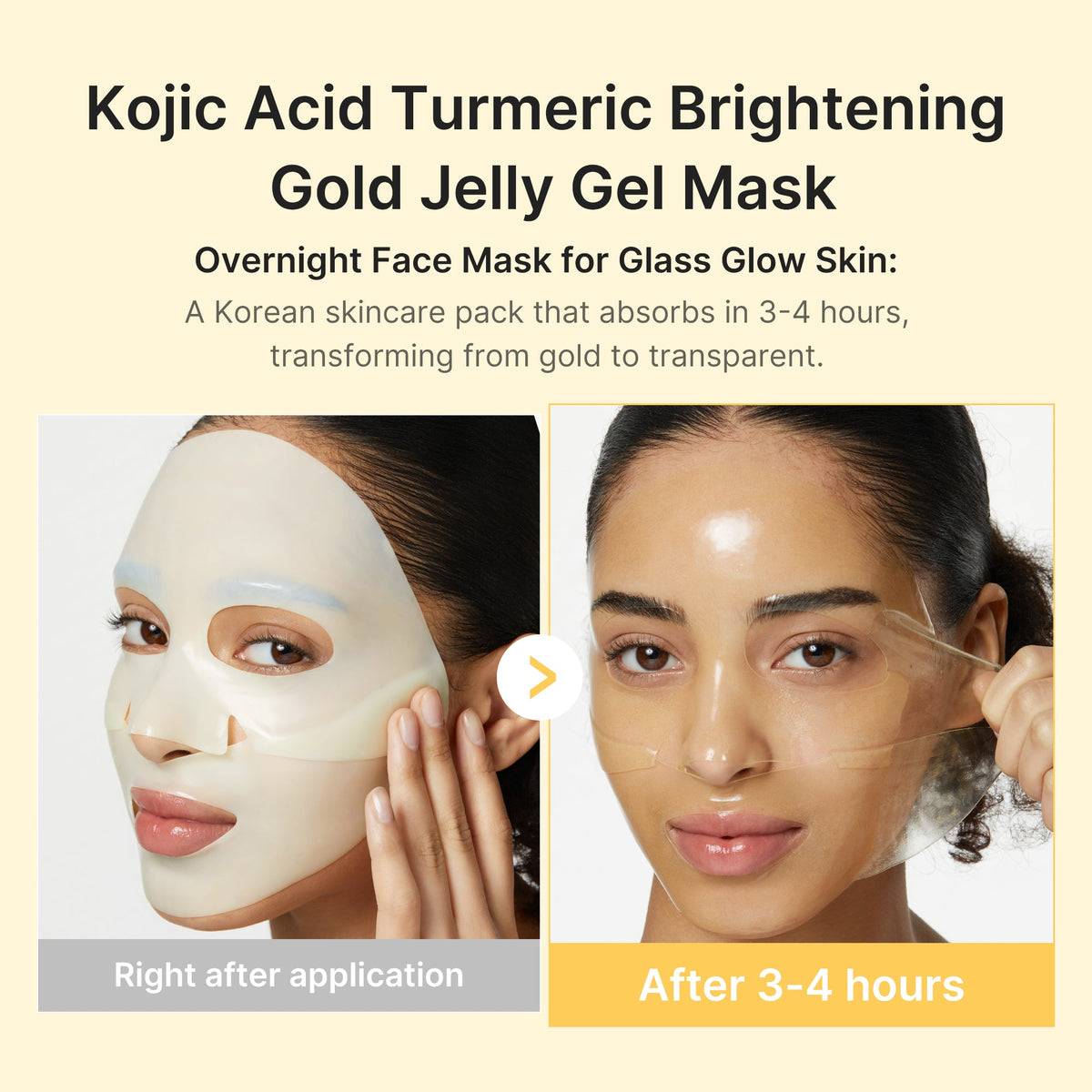 Kojic Acid Turmeric Gold Jelly Gel Mask Z1
