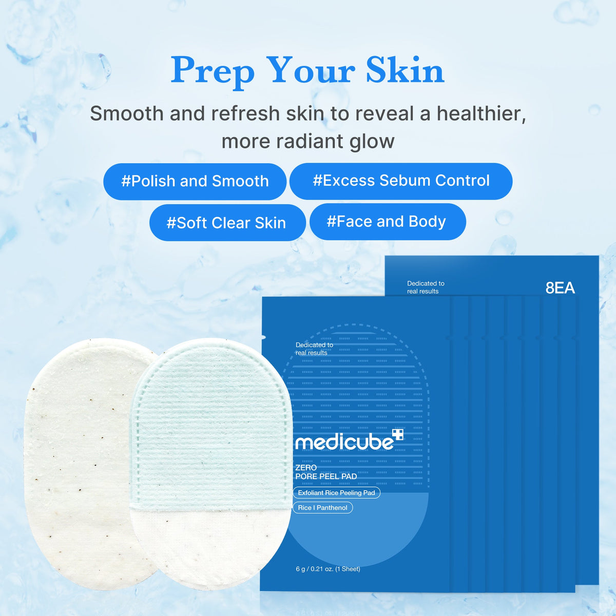 Zero Pore Peeling Pads (8ea) X4