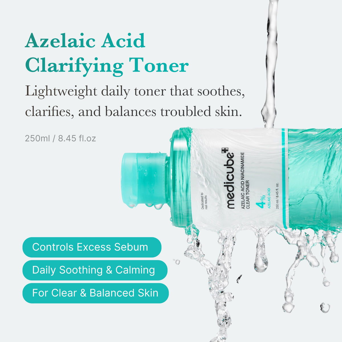 Azelaic Acid Niacinamide Clarifying Toner S8