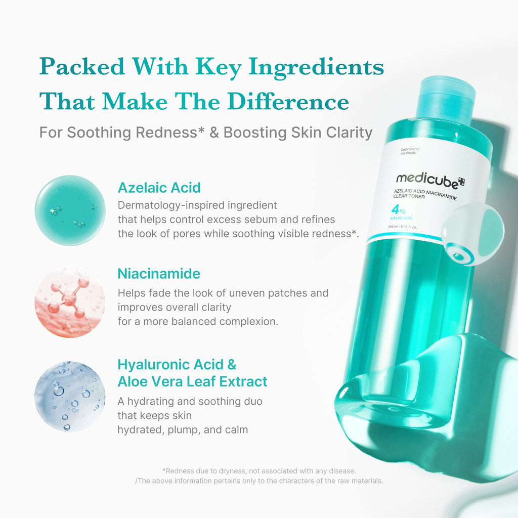 Azelaic Acid Niacinamide Clarifying Toner S8