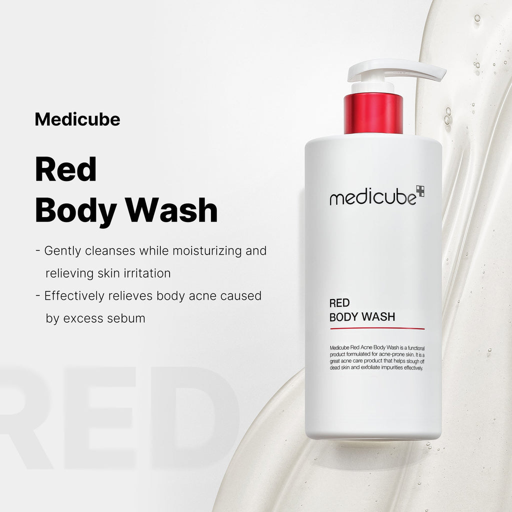 Red Body Wash X3