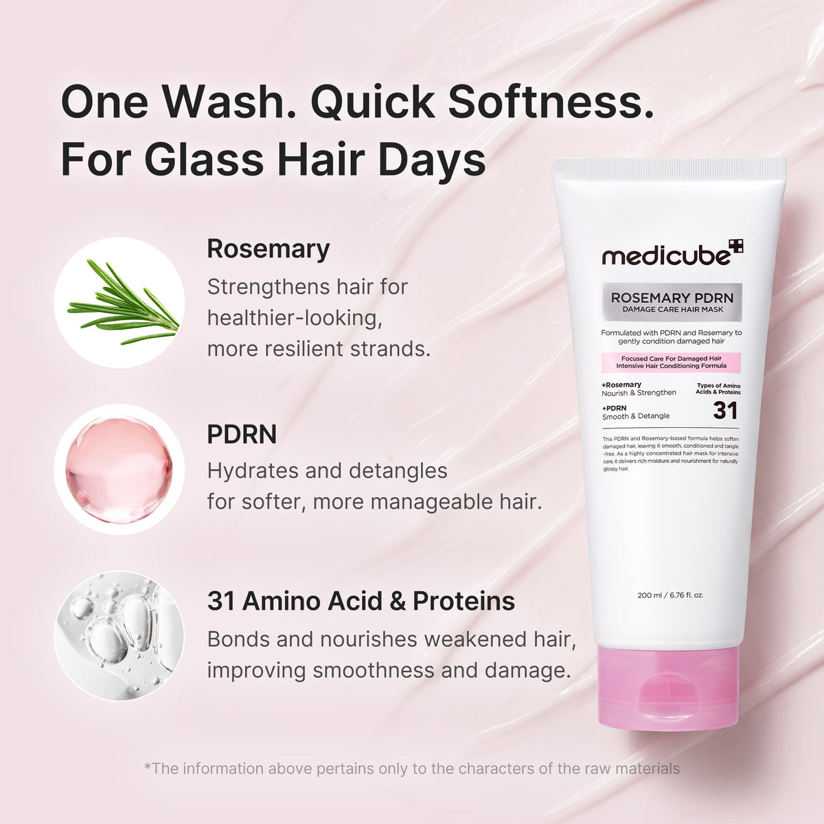 Rosemary PDRN Damage Care Hair Mask C6