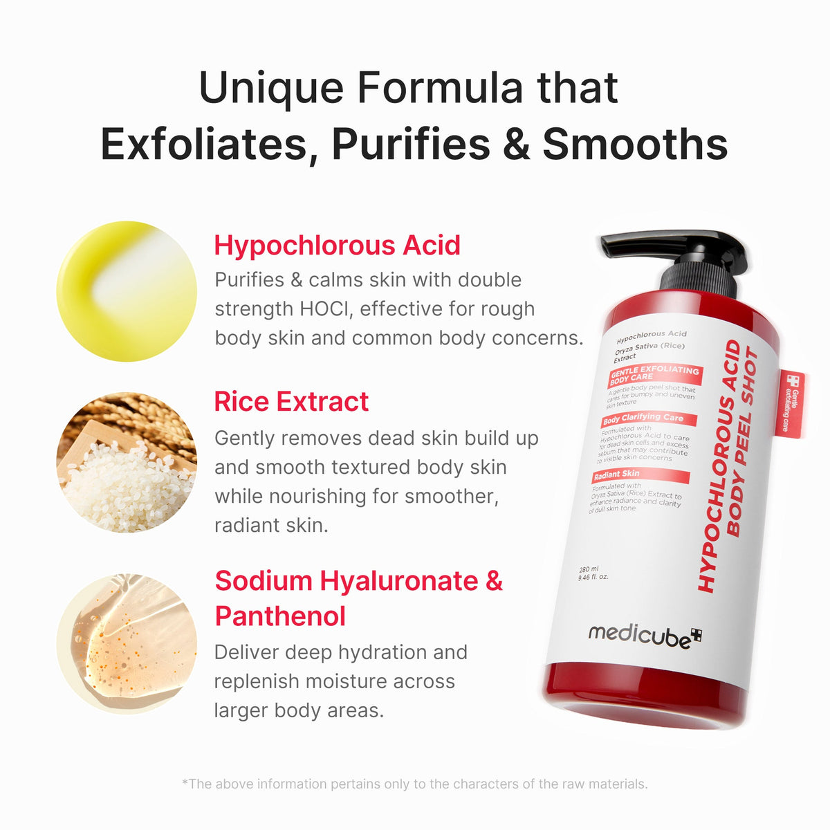 Hypochlorous Acid Rice Body Peel Shot C2