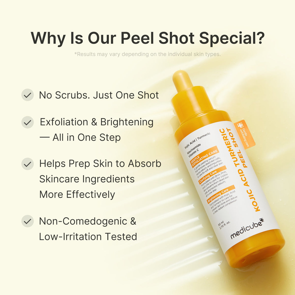 Kojic Acid Turmeric Peel Shot K7