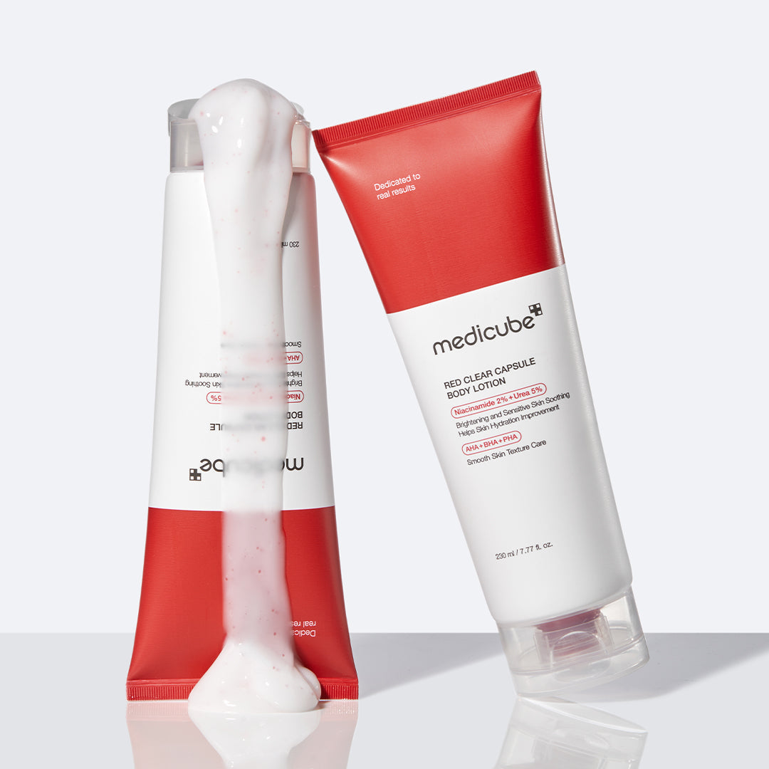 Red Clear Capsule Body Lotion N6