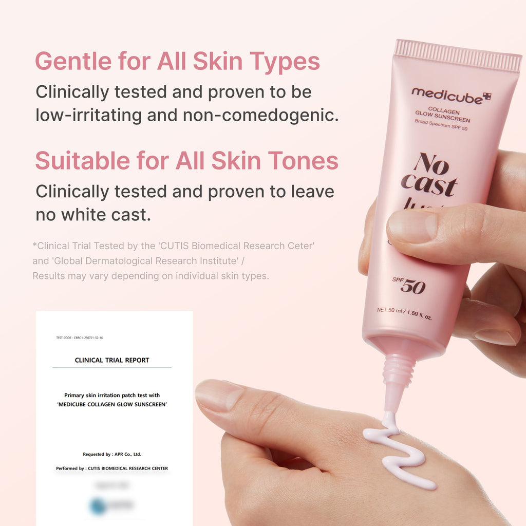 No Cast Just Glow Collagen Sunscreen G7