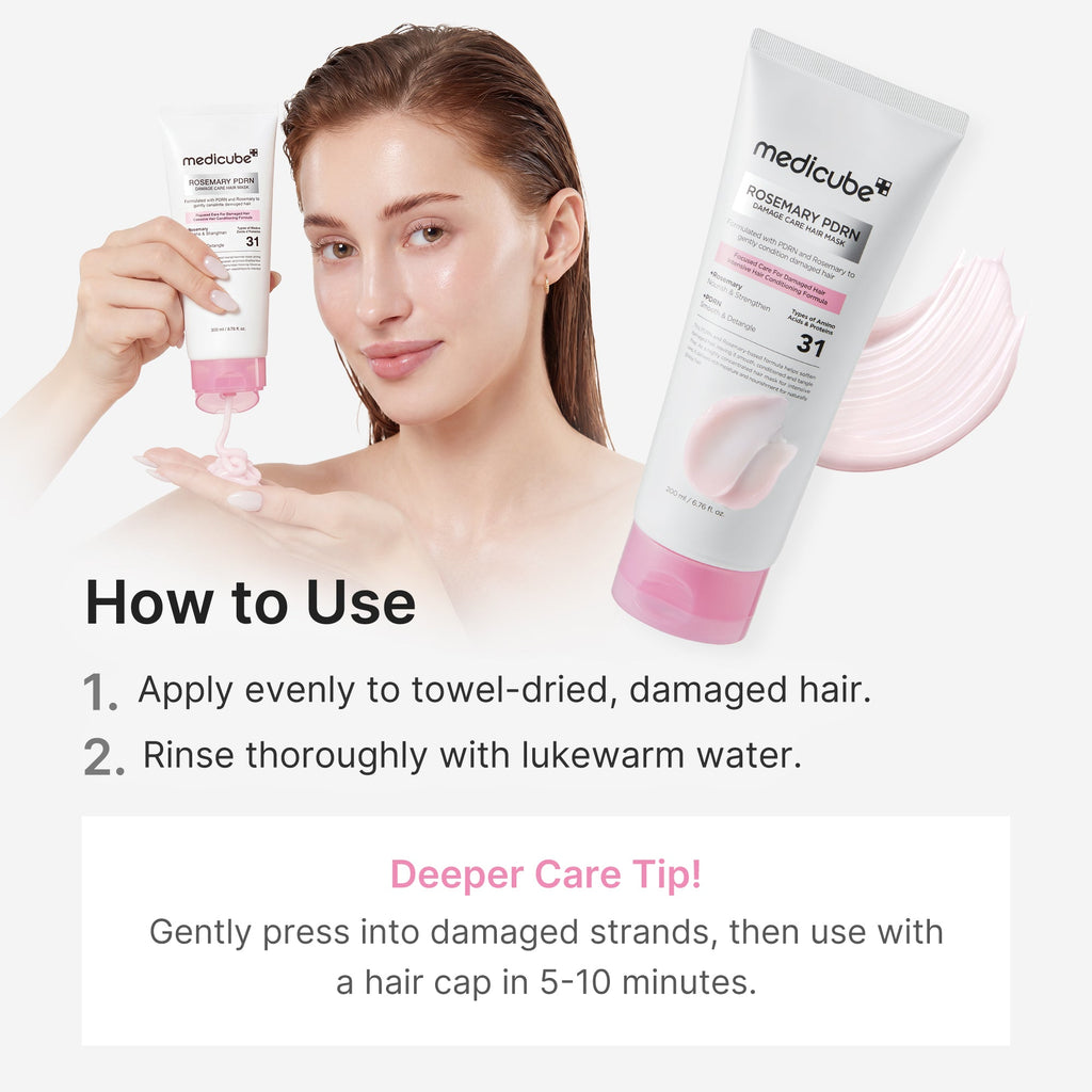 Rosemary PDRN Damage Care Hair Mask C6