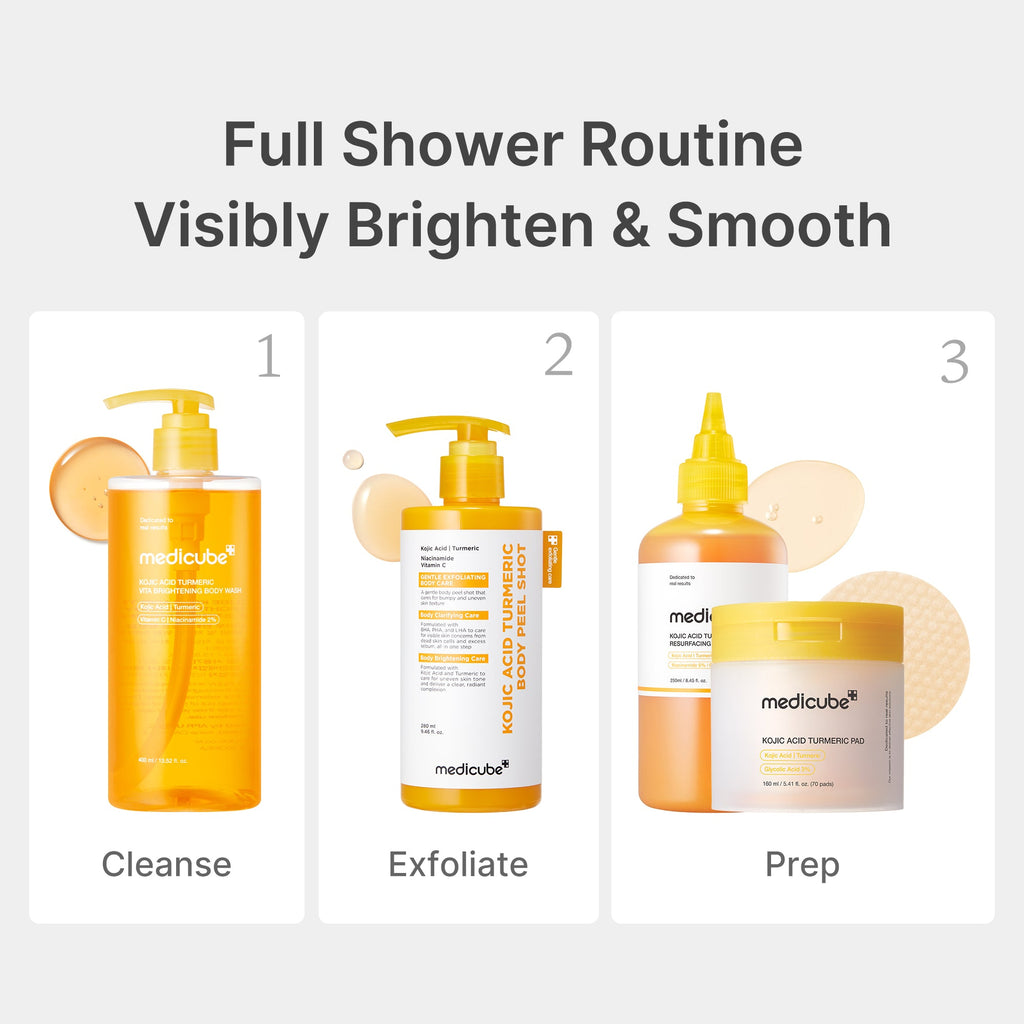 Kojic Acid Turmeric Brightening Body Wash G5