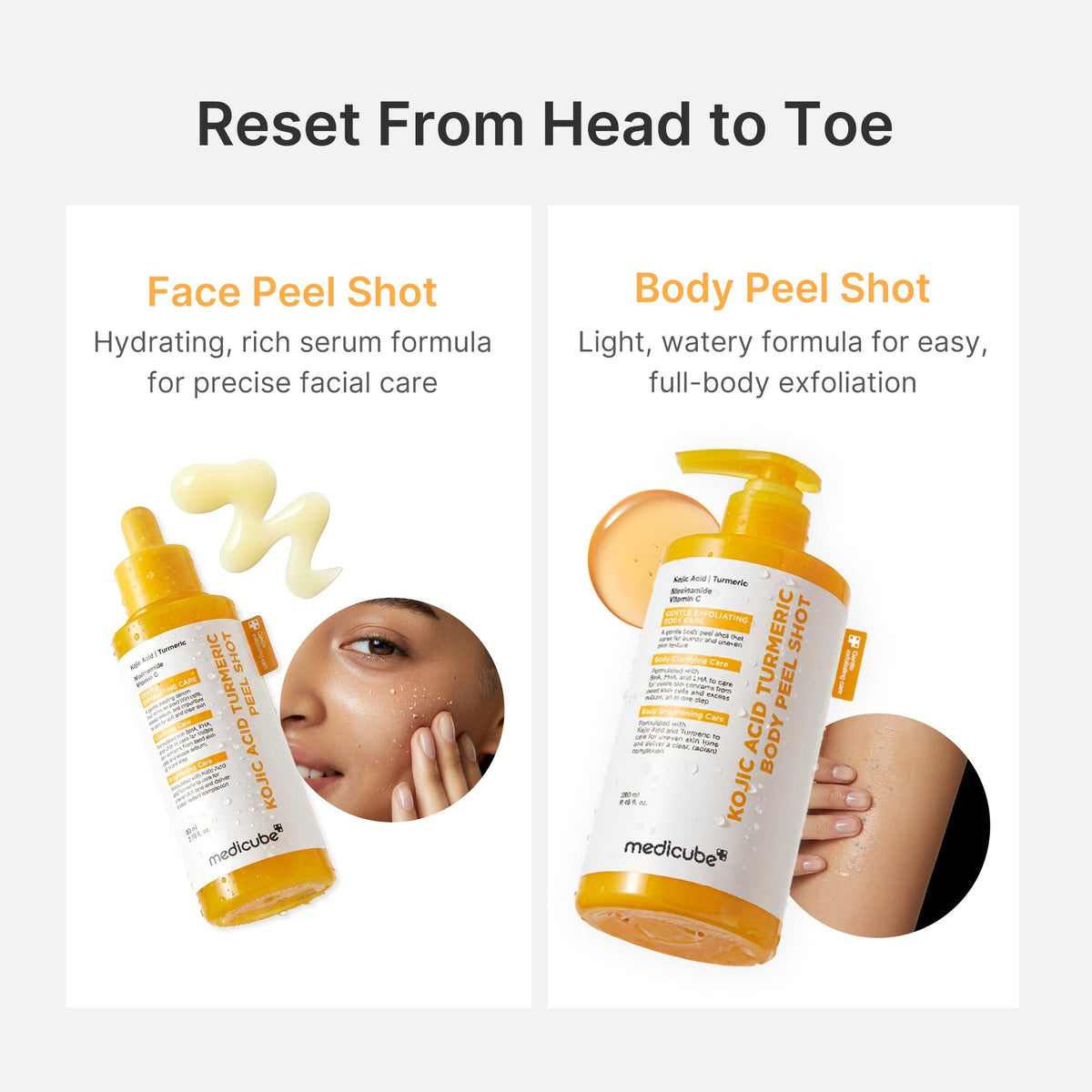 Kojic Acid Turmeric Body Peel Shot P6