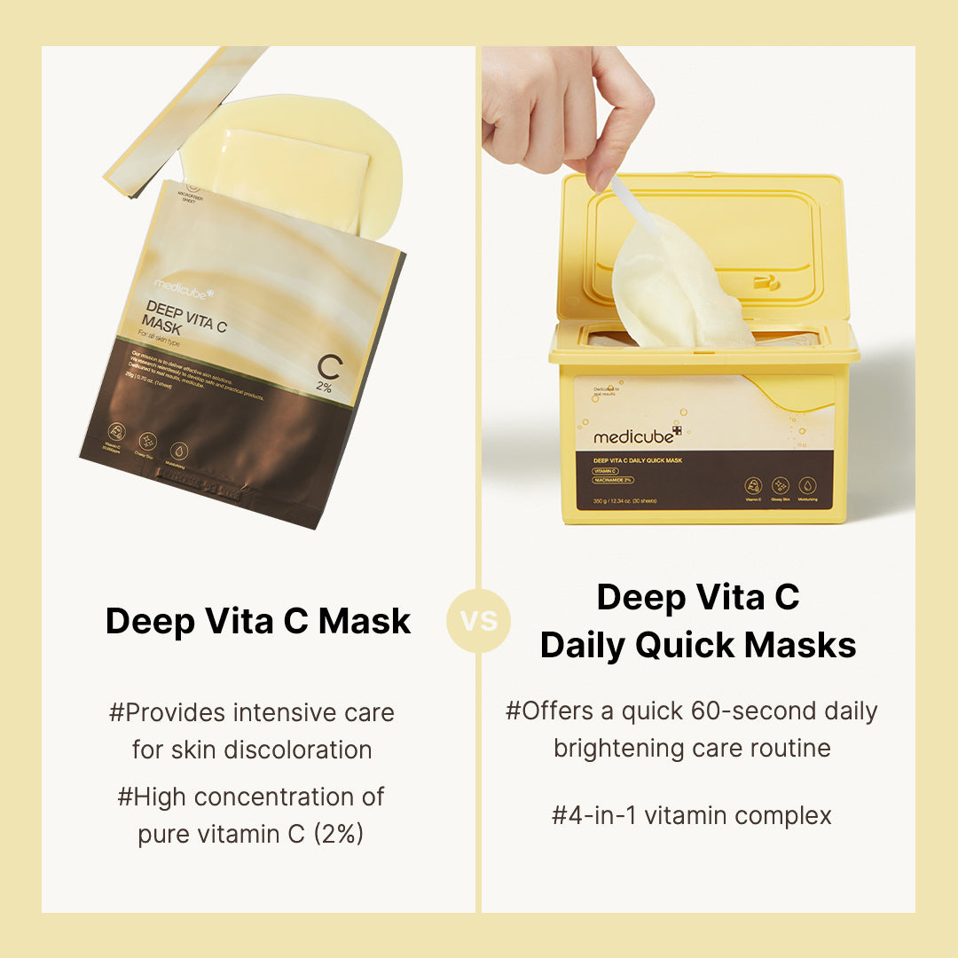Deep Vita C Daily Quick Masks Y4