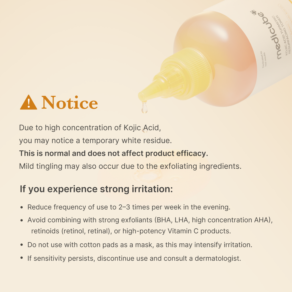 Kojic Acid Turmeric Toner E6