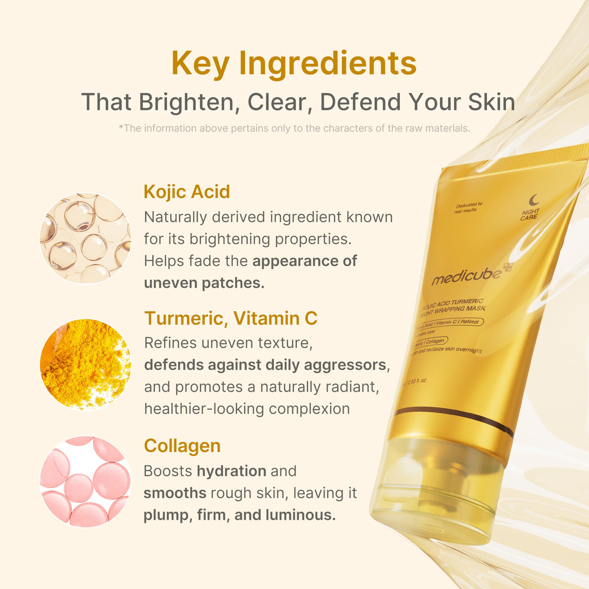 Kojic Acid Turmeric Overnight Wrapping Mask X9