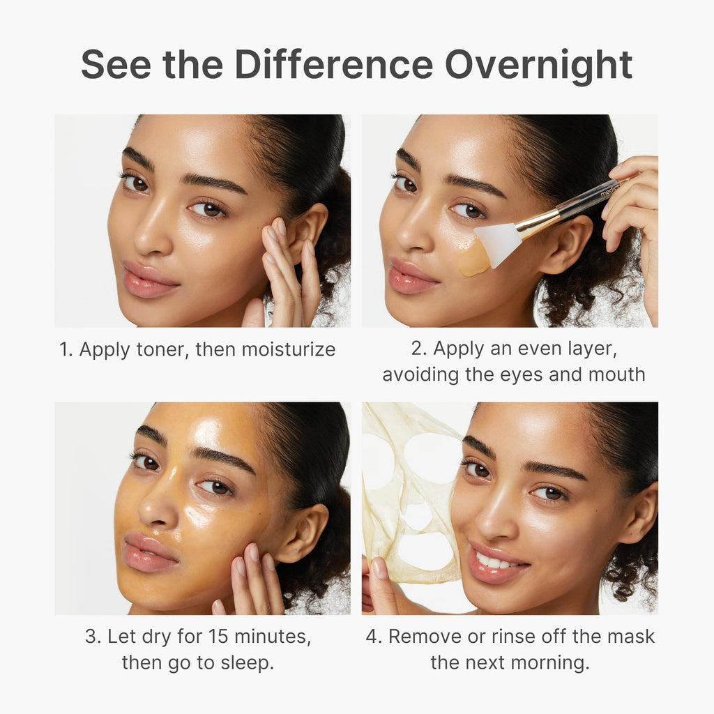 Kojic Acid Turmeric Overnight Wrapping Mask X9