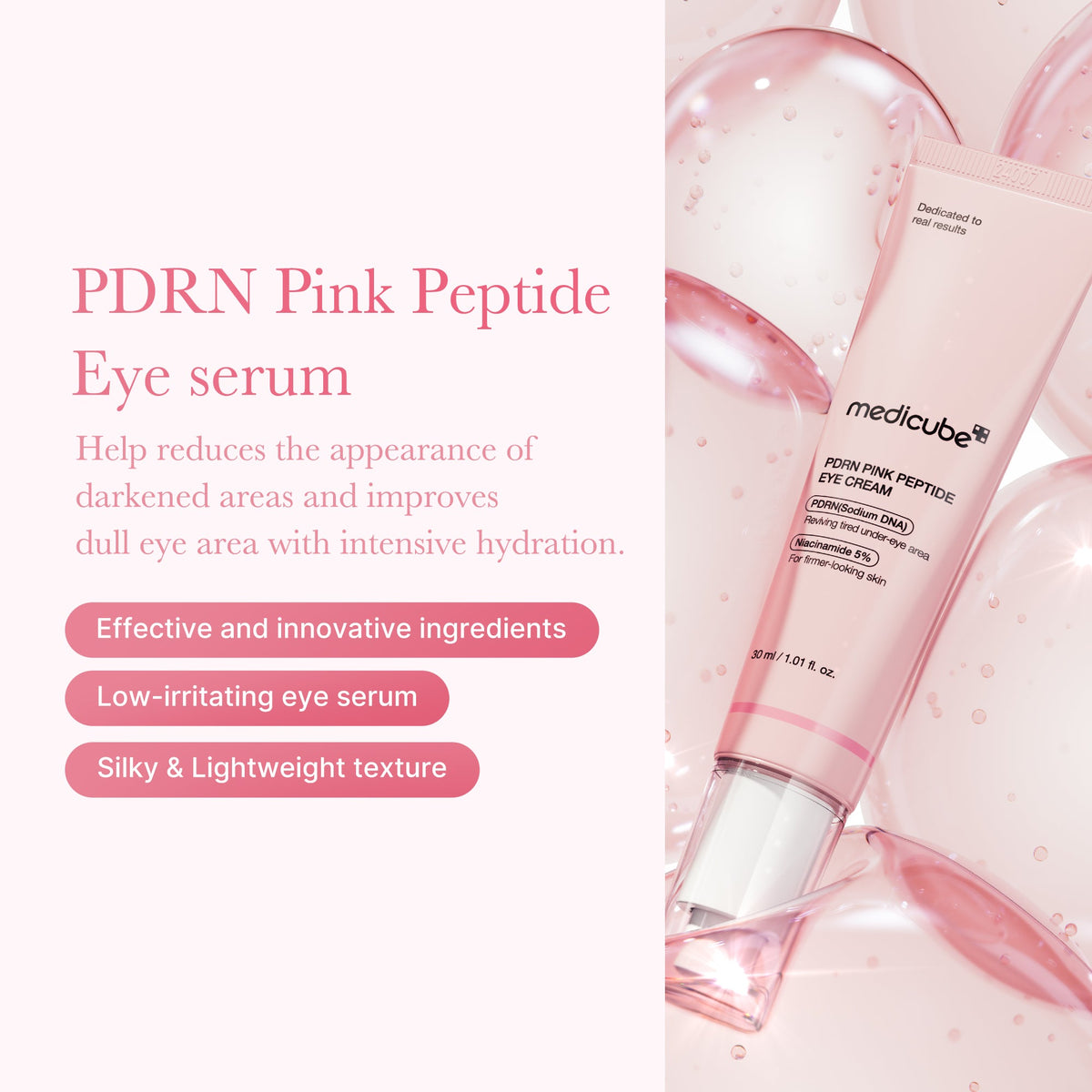 PDRN Pink Peptide Eye Cream X1