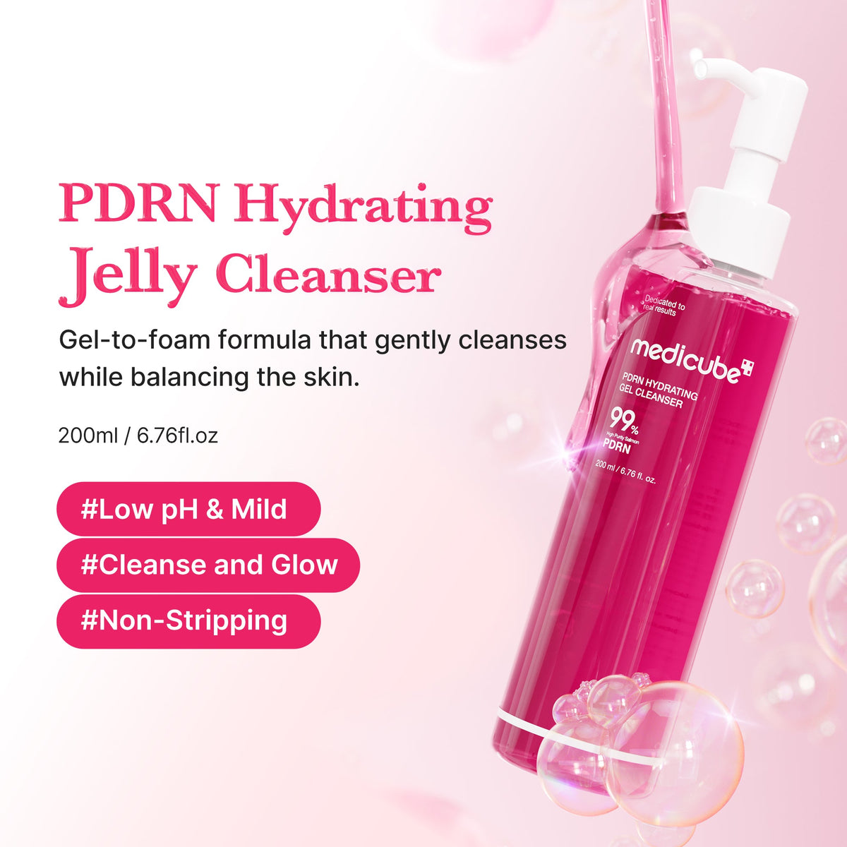PDRN Pink Gel Cleanser P4