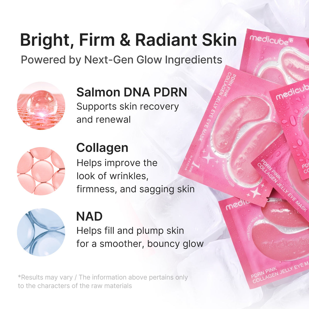 PDRN Pink Collagen Jelly Eye Mask Q9