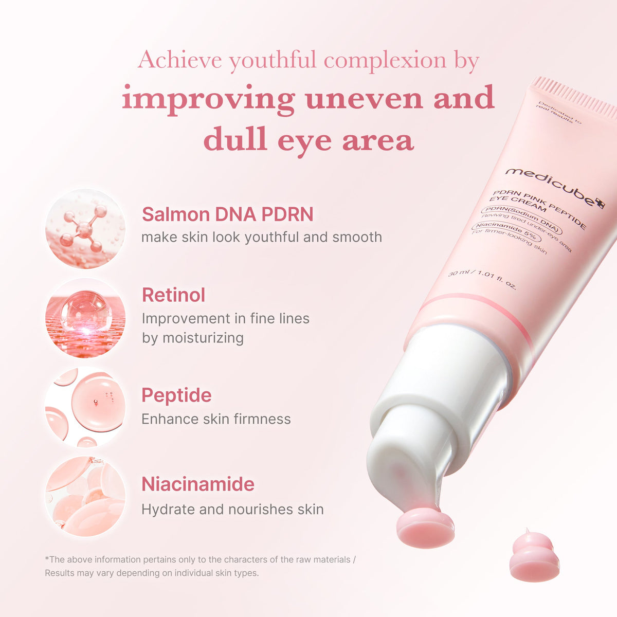 PDRN Pink Peptide Eye Cream X1