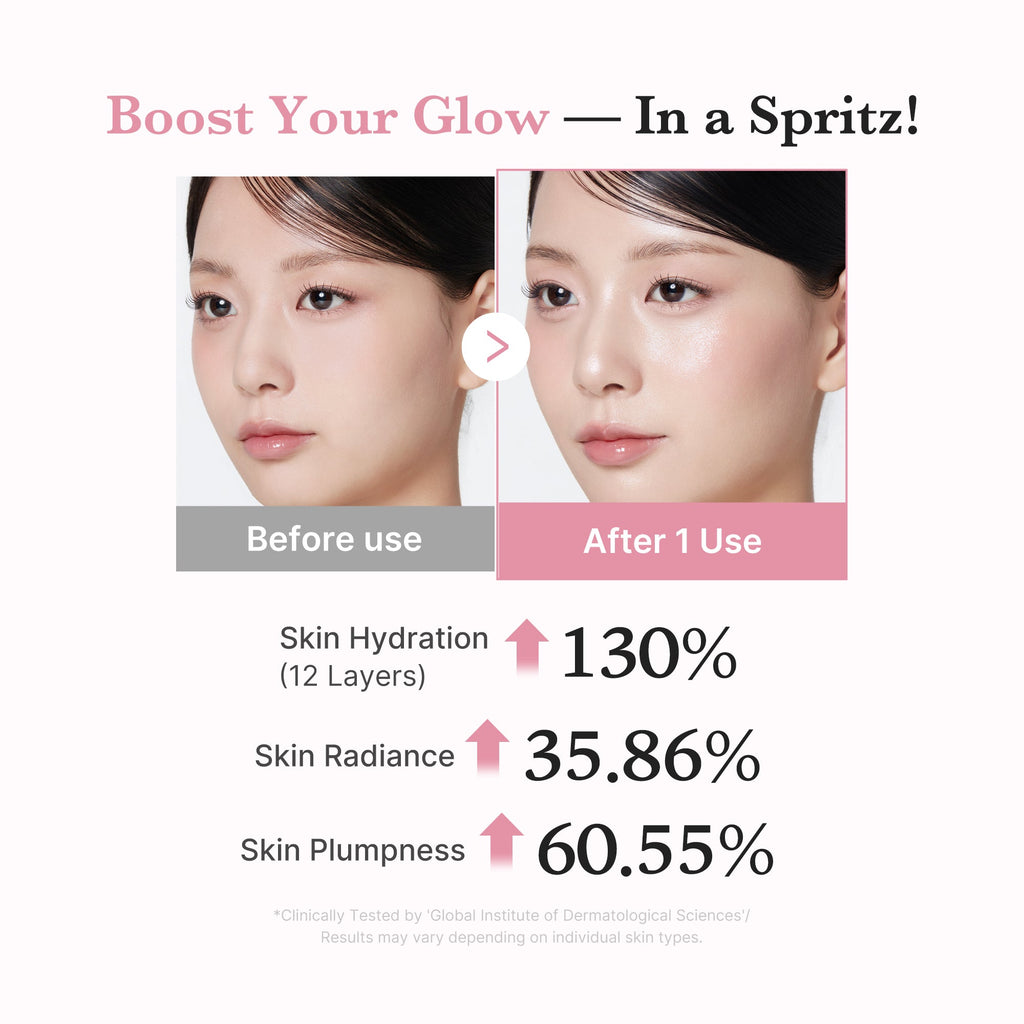 PDRN Pink Collagen Glow Jelly Mist Serum N7