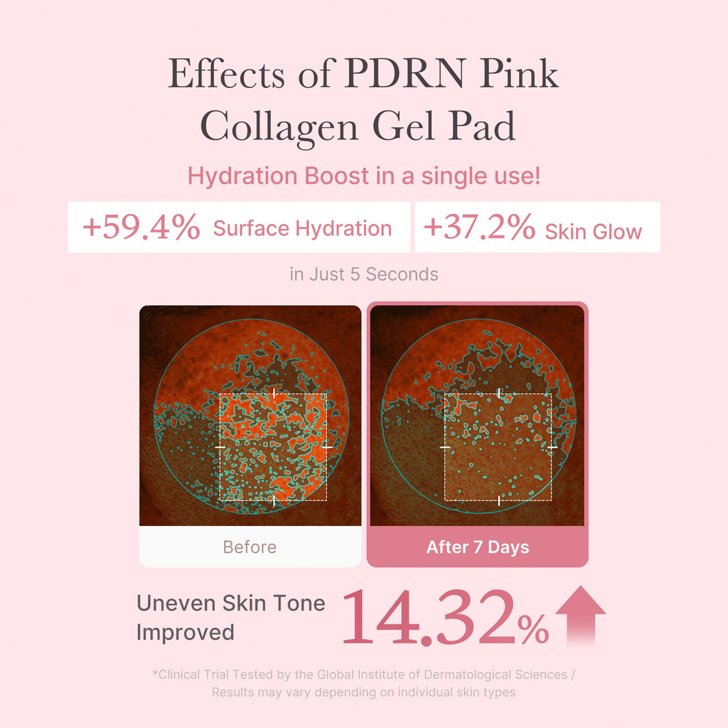 PDRN Pink Collagen Gel Toner Pad M9