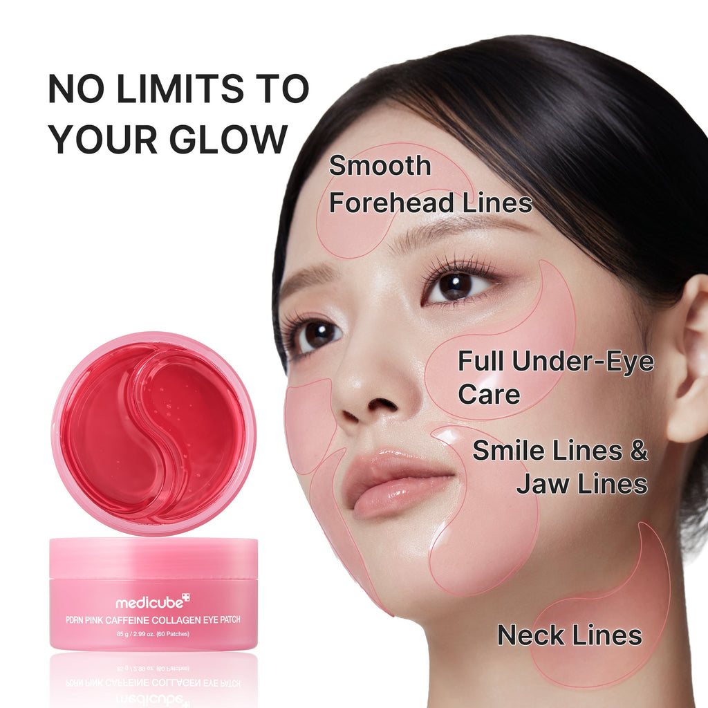 PDRN Caffeine Collagen Eye Patch V8