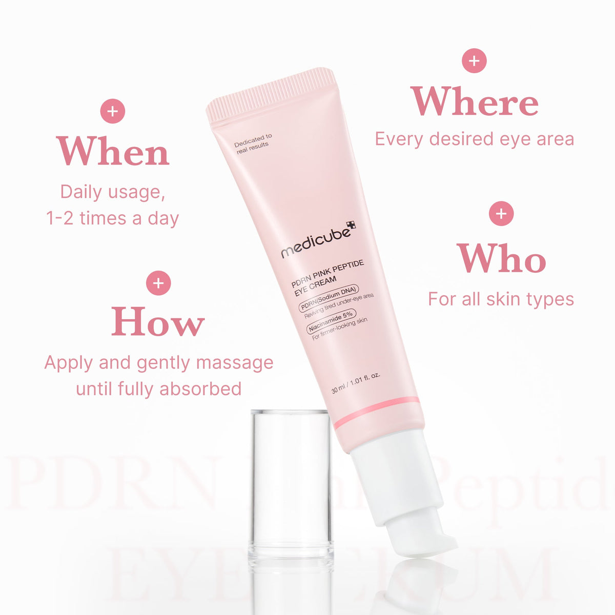 PDRN Pink Peptide Eye Cream X1