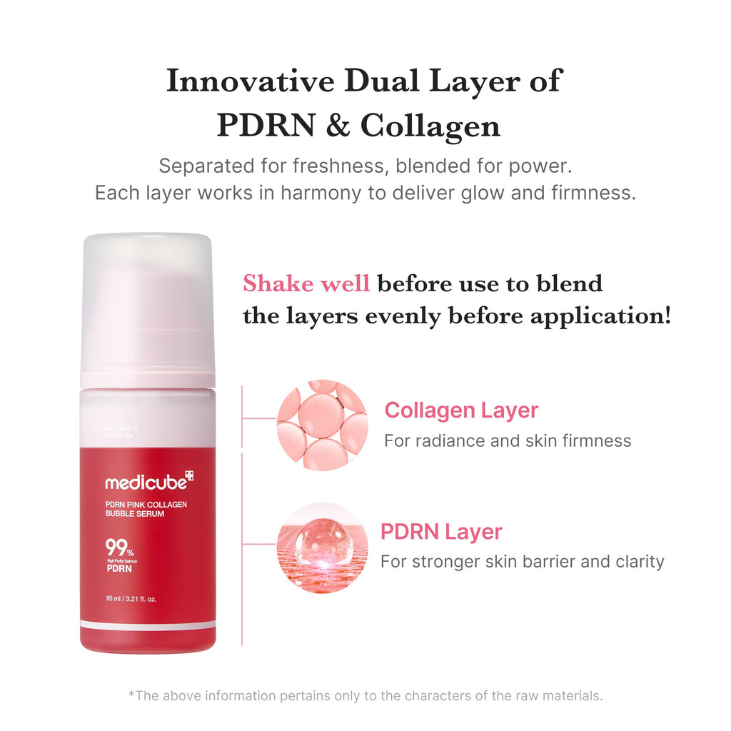 PDRN Pink Collagen Bubble Serum T0