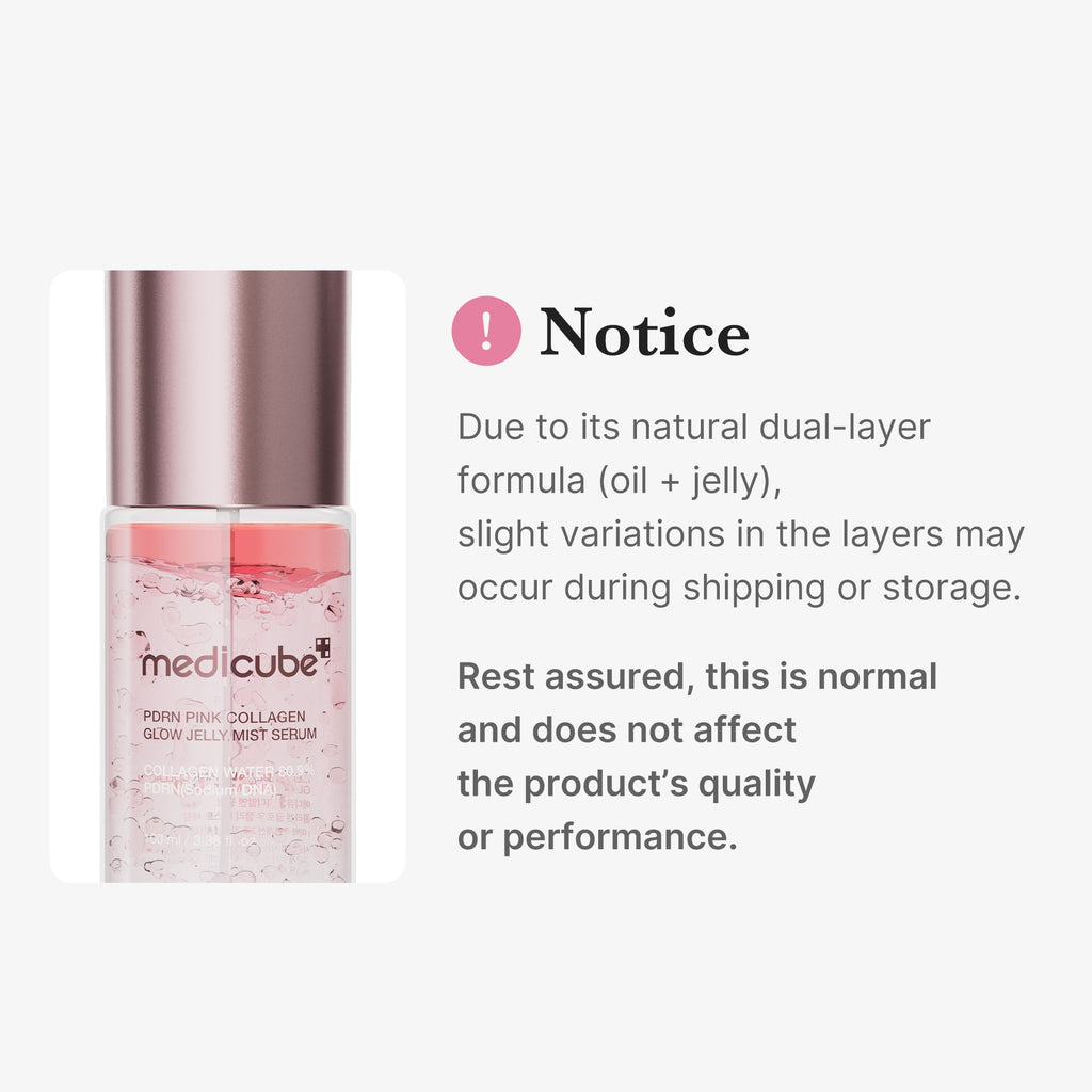 PDRN Pink Collagen Glow Jelly Mist Serum N7