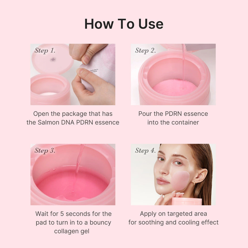 PDRN Pink Collagen Gel Toner Pad M9