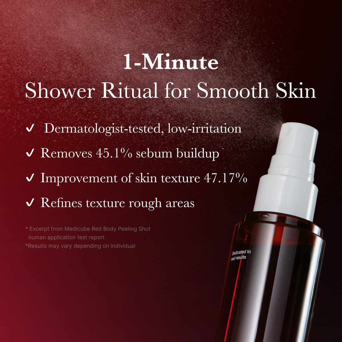 Red Body Peeling Shot Cleanser E2