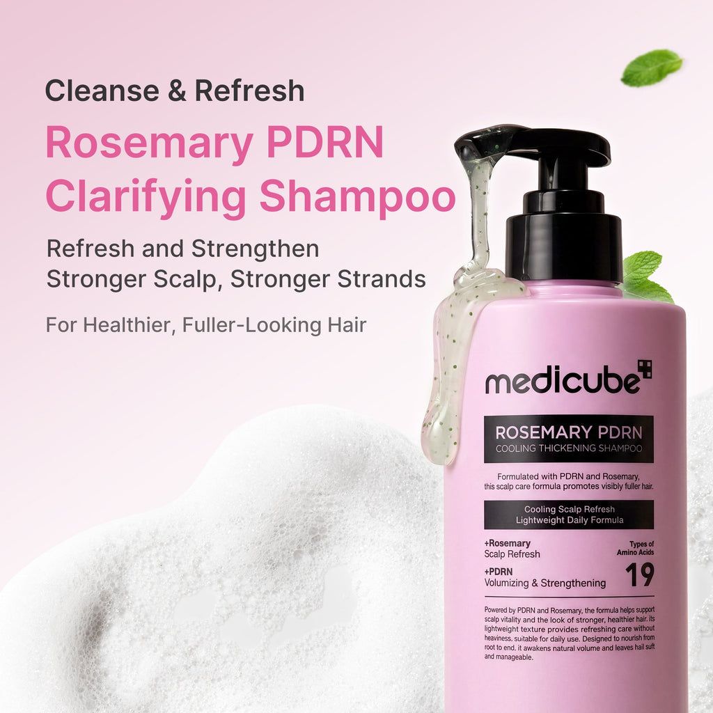 Rosemary PDRN Cooling Thickening Shampoo R6