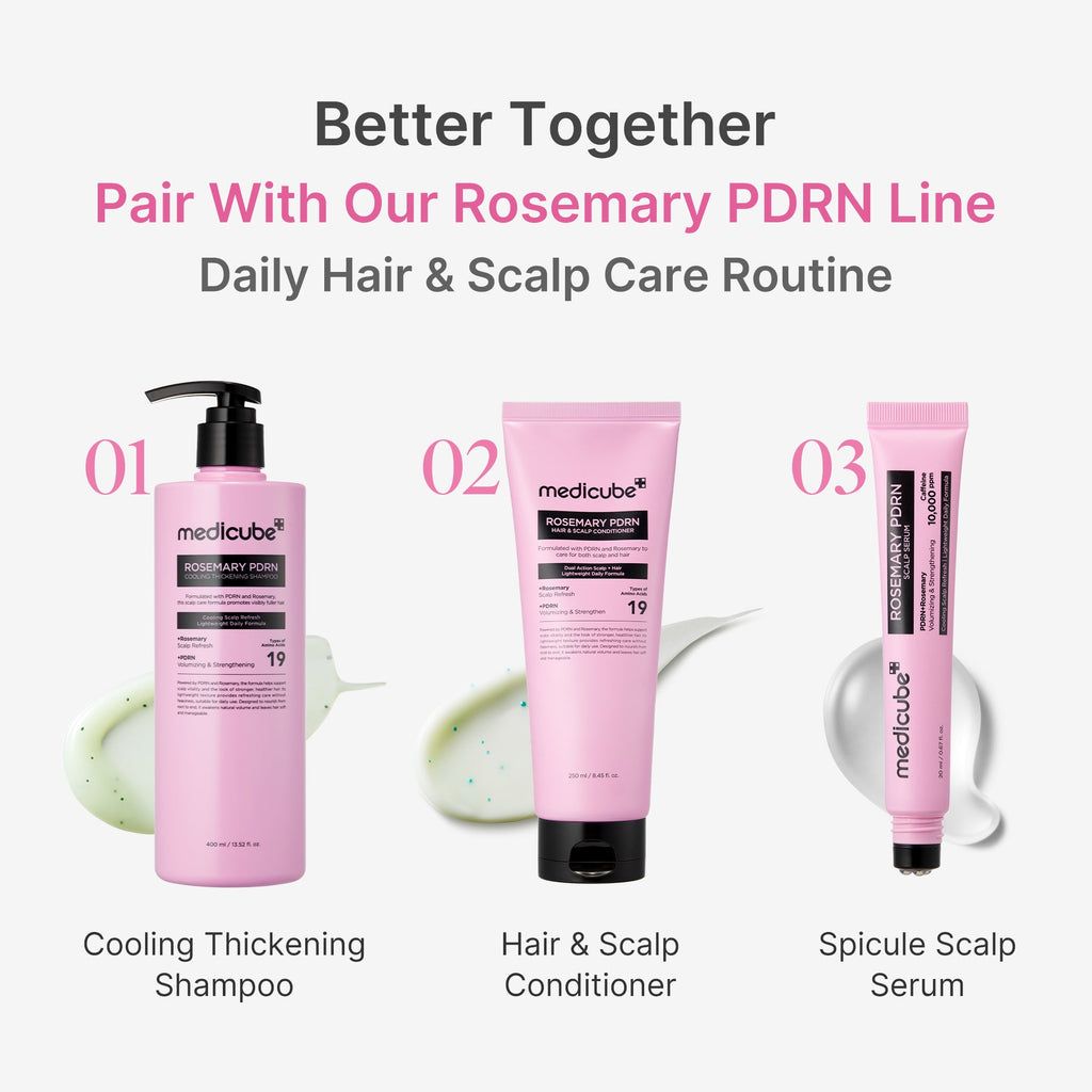 Rosemary PDRN Cooling Thickening Shampoo R6