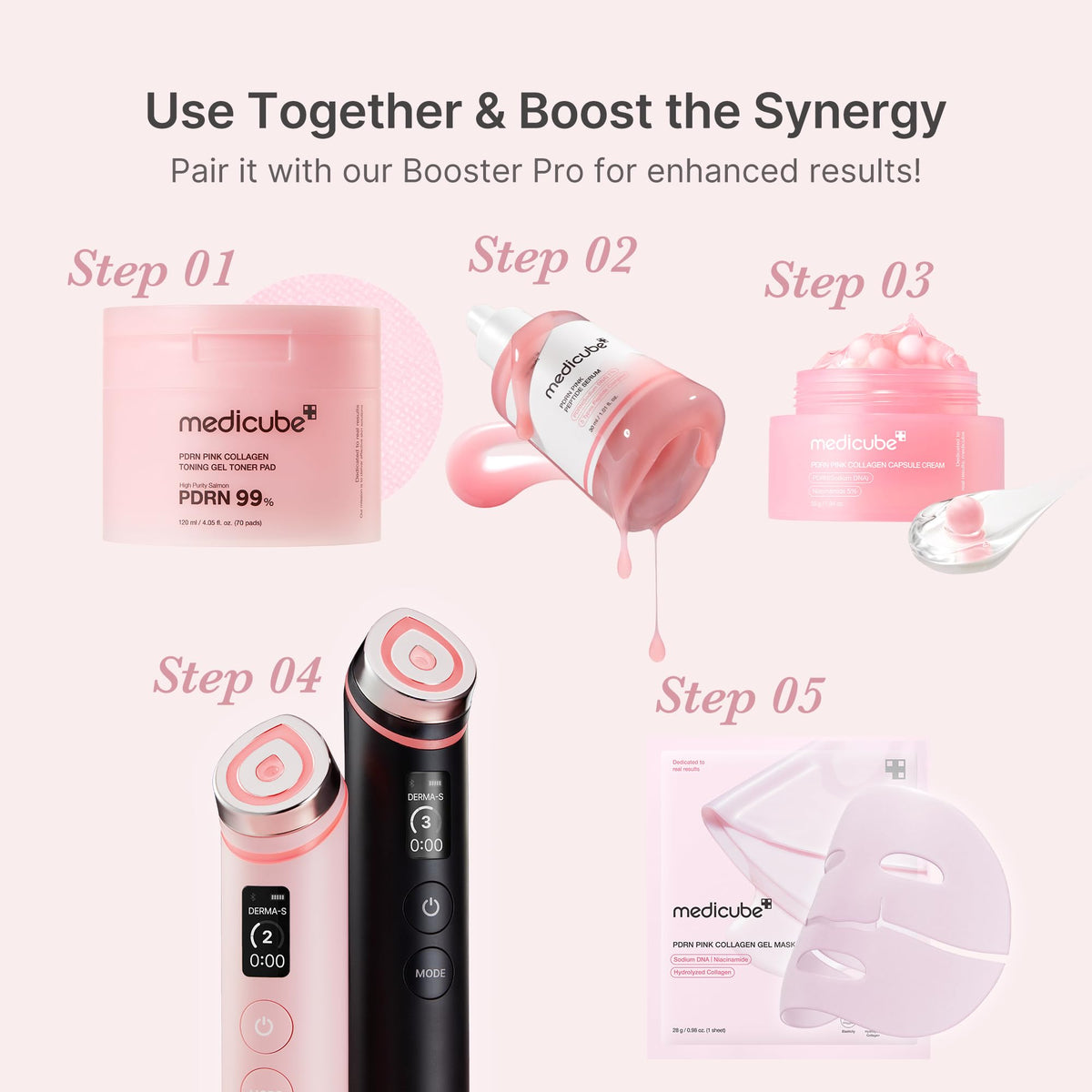 PDRN Pink Peptide Serum J3